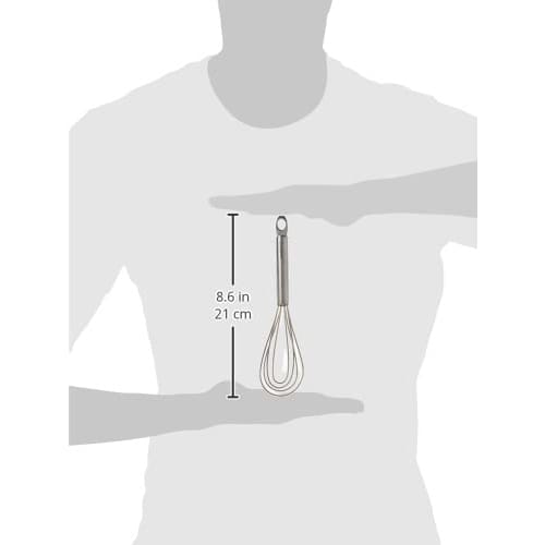 Cuisipro Silicone Flat Whisk, 74-696811 Frost/62-6458-50