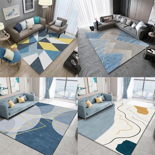 Living Room Carpet Nordic Minimalist Bedroom Bedside Carpet Room Sofa Light Luxury Floor Mat