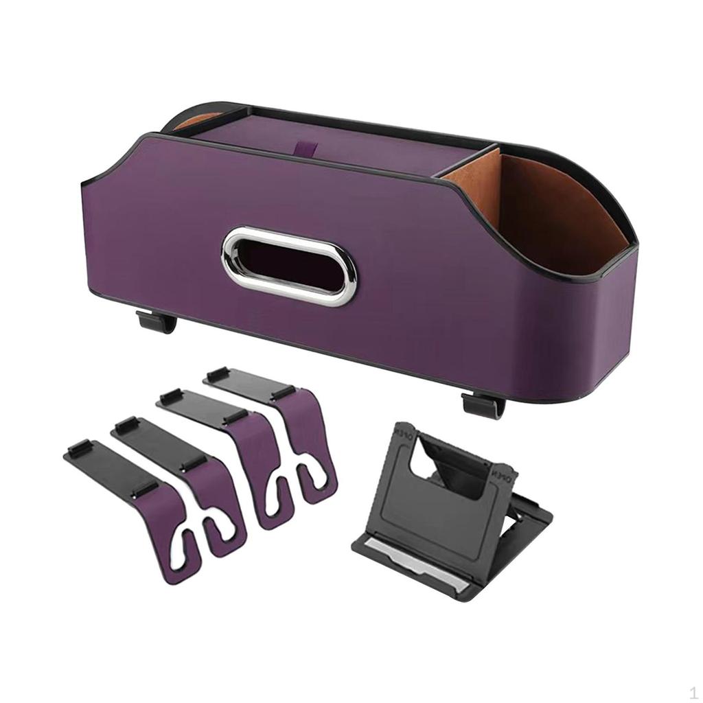 Back Organizer with Tissue And Cup Holders