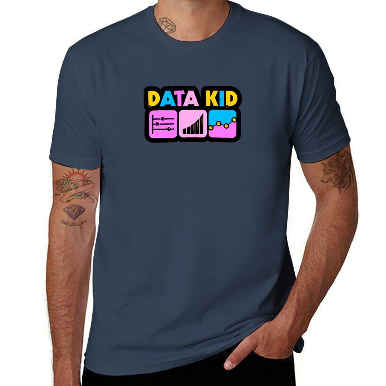 Data Kid Pink n Blue TShirt Essential Solid Color TShirt S