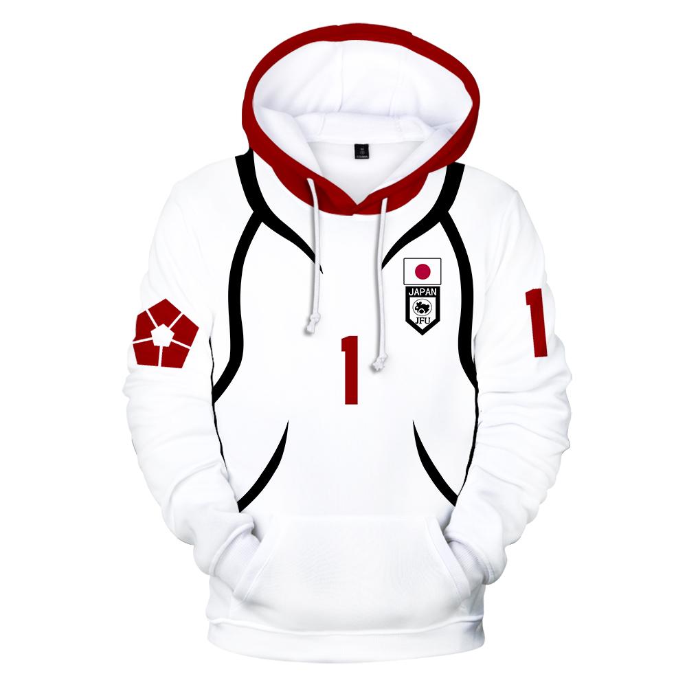 BLUE LOCK Cartoon Printed Men Women Hoodies Autumn Casual Pullover Sweats Hoodie Fashion Sweatshirts Hip Hop Sweatshirt Clothes XXS белый 1880₽