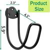 Iron Metal Garden Hose Holder Wall Mounted Compact Water Hose Holder Easy Installation Garden Water Pipe Hook