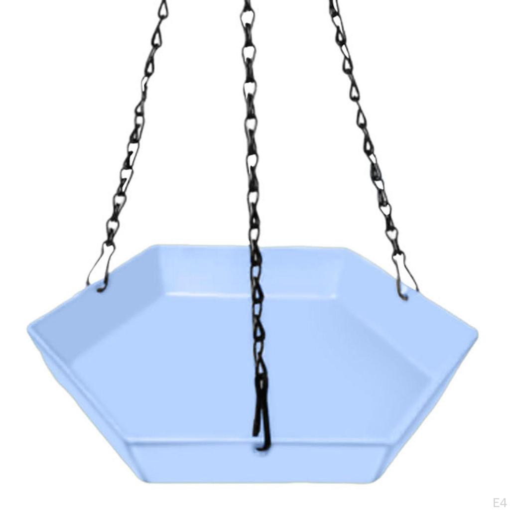Bird Bath for Garden, Hanging Feeder, Water Bowl
