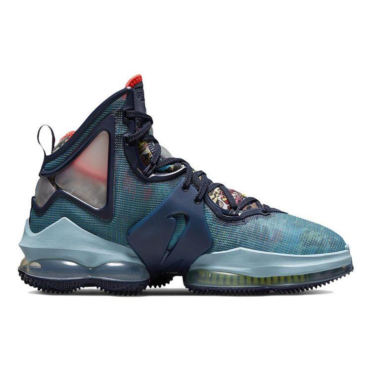 Nike LeBron 19 EP Fast Food - Dutch Blue Men Sneakers Pomegranate Lime-Glow White DC9340-400