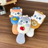 Cartoon Squeak Shark Cat Doll Tabby Cat Pendant Plush Voice Toy Doll Bag Accessories