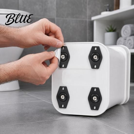 360 Degrees Swivel Roller 4/20Pcs Self Adhesive Caster Wheels Sticky Appliance Rollers Furniture Gliding Wheels Casters for Kitchen Appliance Trash