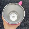 Cartoon Stainless Steel Water Cup Cute 700Ml Insulated Water Bottle Large Capacity Straw Thermos Cup Drinkware