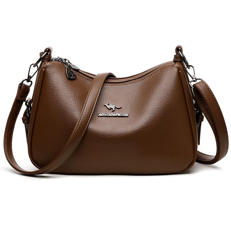 Elegant Women's 2025 Versatile Crossbody Bag: Large Capacity, Single Shoulder, Perfect for Casual or Commuting.