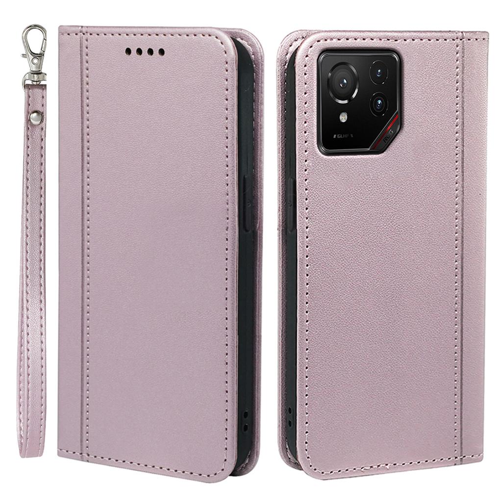HX01 For Asus ROG Phone 9 5G Wallet Case Magnetic Closing PU Leather Phone Cover