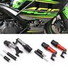Motorcycle Frame Sliders for Kawasaki Ninja 400 Z400 and Ninja 250 Z250 Sliders/Engine (2018-2023) (2019-2023) (Red)