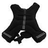 Weighted Vest 5KG Black Double Buckle Adjustable Workout Vest for Jogging Weightlifting