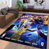 Basketball Star Theme carpet Non-slip rug suitable for living room and bedroom sofas