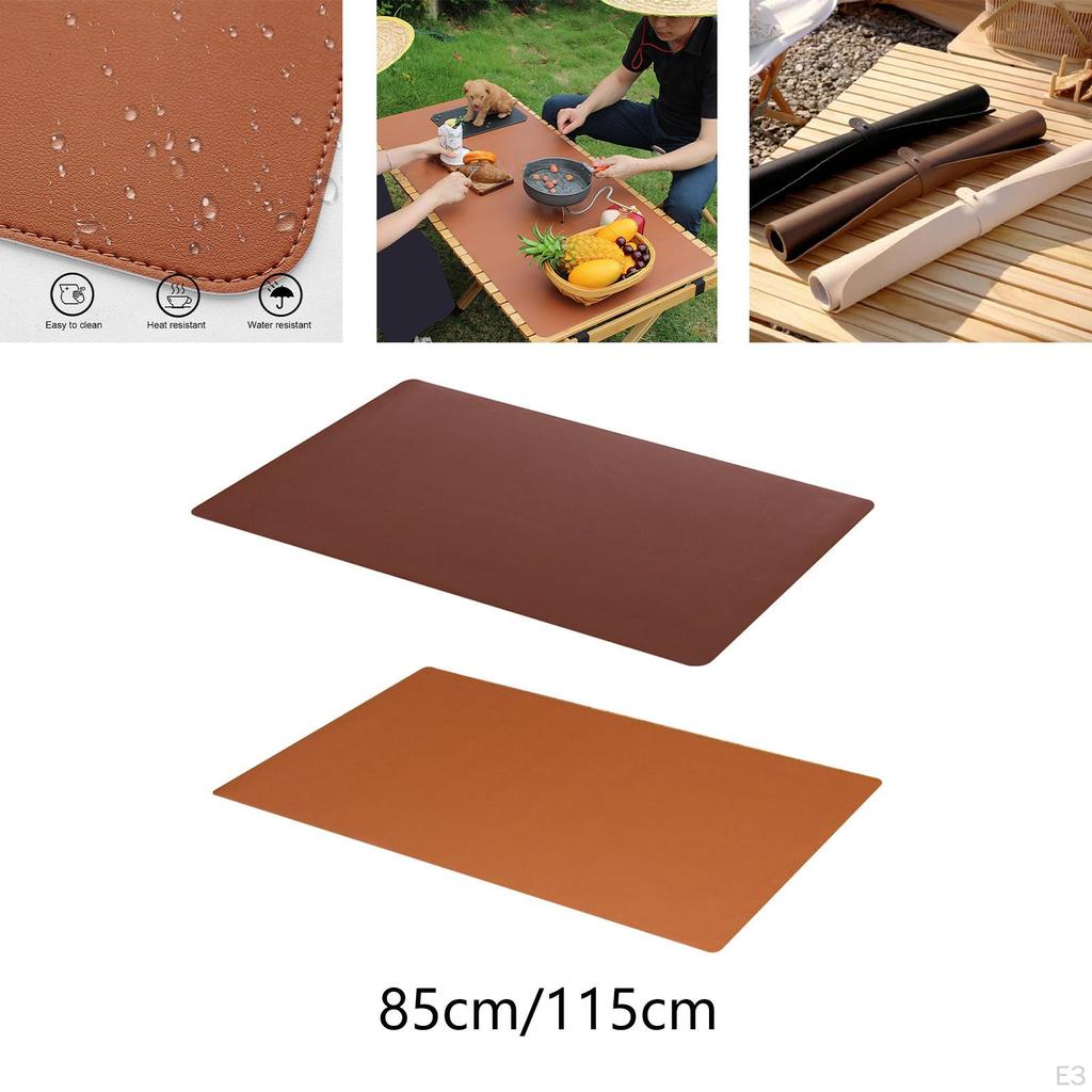 Camping Table Mat Heat Insulation Non Slip for Meeting Room Trekking Hiking