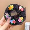 Flower Head Bands Ballet Hair Net Fashion Headwear Girl Bun Cover Snood Elastic Hair Net  Children