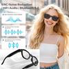 Occhiali Intelligenti 2026 Fotocamera HD da 8MP Registrazione Video Traduzione AI Assistente Vocale TR90 Ultraleggeri Chiamate Bluetooth Musica Occhiali Intelligenti Ricarica USB Unisex