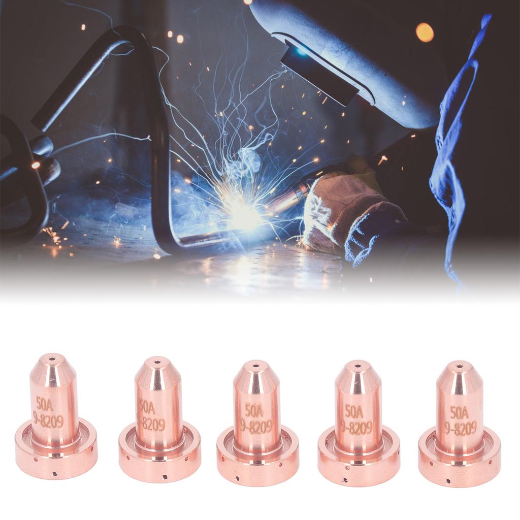 5PCS Plasma Cutting Torch Tips Brass Nozzle Replacement for SL60 SL100 Plasma Torch