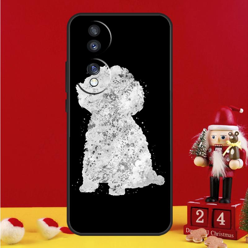 Cure Cartoon Poodle Case For Honor Magic 8 5 6 7 Pro Honor Win RT 50 70 90 200 400 Lite X8c X9b X9c X9a X9d Cover