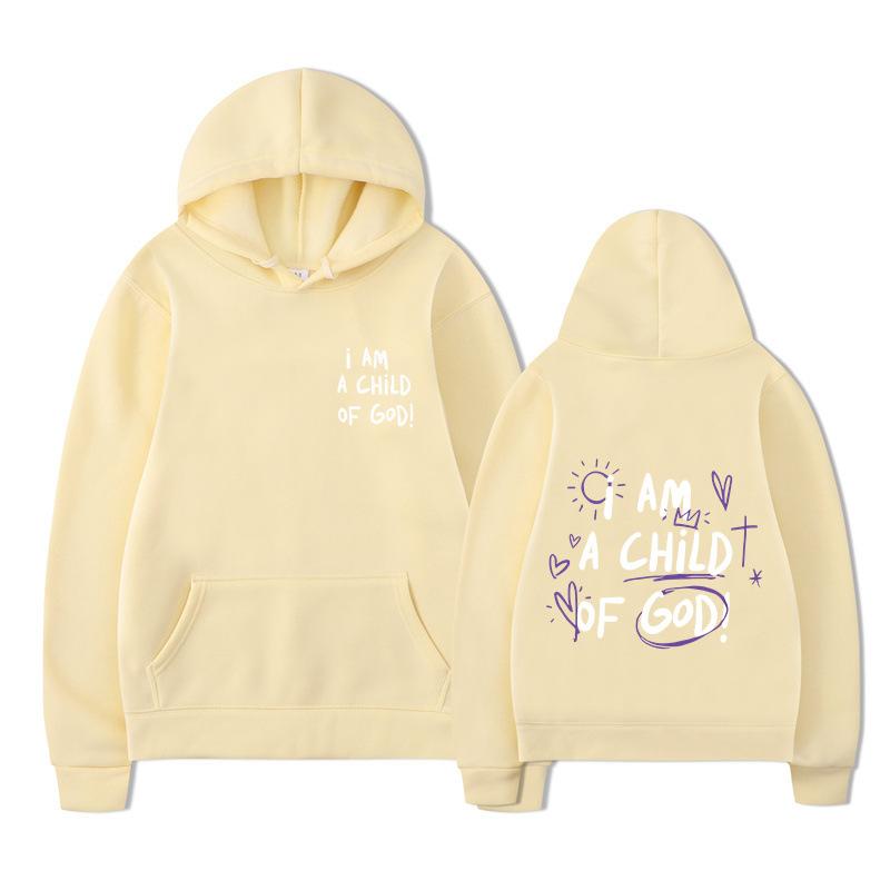 Alphabet Cartoon Print Kangaroo Pocket Print Unisex Streetwear Hip Hop Style Autumn Winter Fashion Hip Hop Tops Clothes