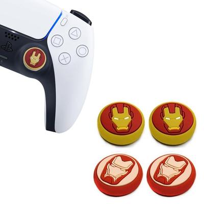 Dualsense Stick Cover 4 Stück FPS Freak Wireless Controller Griff Schutzhülle für PlayStation4 PlayStation5 Controller Mann 2 Arten x 2 Stück