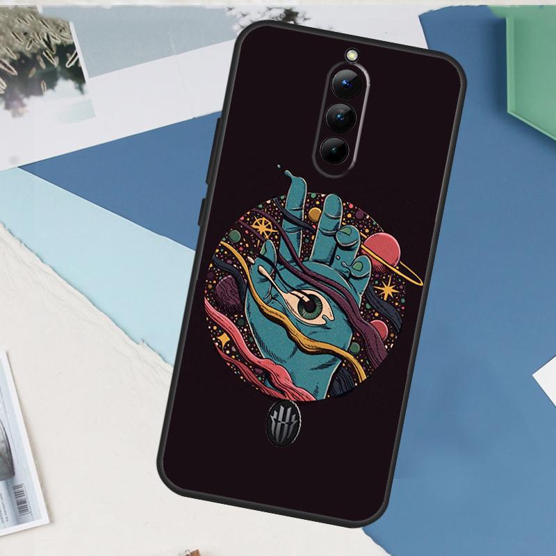 Hands with eyes Case For ZTE Nubia Red Magic 11 10 9 8 8S 9S 10S Pro Plus 6 7 6S 7S Pro 5G 6R 10 Air Cover