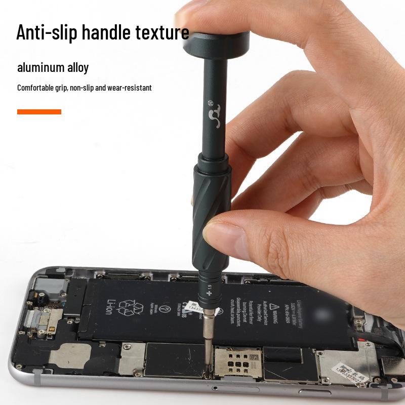 Compact Steel S2 Screwdriver Set for Apple & Android Repair, Magnetic Tips for Phones, Watches, Glasses, Disassembly Tool
