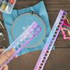 2pcs Cross Stitch Row Line Board Durable Cross Stitch Threading Board Acrylic Cross Stitch Holder Tool for Handmade Accessories