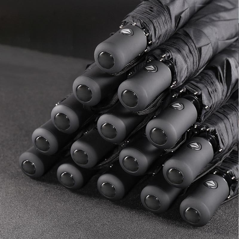 Auto-Faltregenschirm Tragbarer automatischer Sonnenschutz Für Porsche Boxster Cayman Cayenne 911 Macan Panamera Auto-Embleme Zubehör