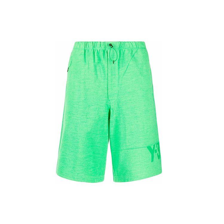 

Y-3 Ss22 Logo Print Bermuda Shorts Men shorts Green HG6195 L