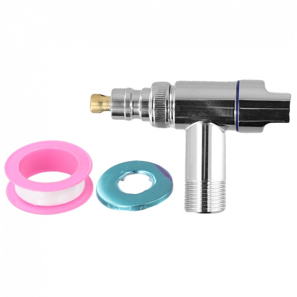 Water Stop Valve Angle Valve Quick Opening Rotary Switch Stainless Steel
