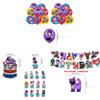 Set Decorazioni Festa di Compleanno Poppy Playtime Con Palloncini Per Celebrazioni