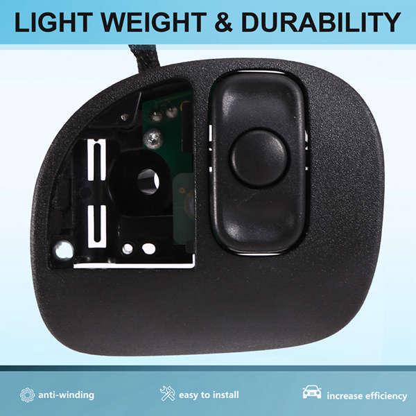 The 5RQ10DX9AC Fits Right-side Steering Wheel Control Switches for 14-24 Dodge Chrysler Models.