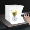 Folding Lightbox Portable Photography LED Photo Studio Tent LED Softbox Background Kit USB Mini Light Box For DSLR Camera Phone