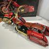 Retro Harleyed Racing Motorrad Bausteine Modell Geschwindigkeit Vintage Motorrad Ziegel Spielzeug Geschenk für Erwachsene Kinder