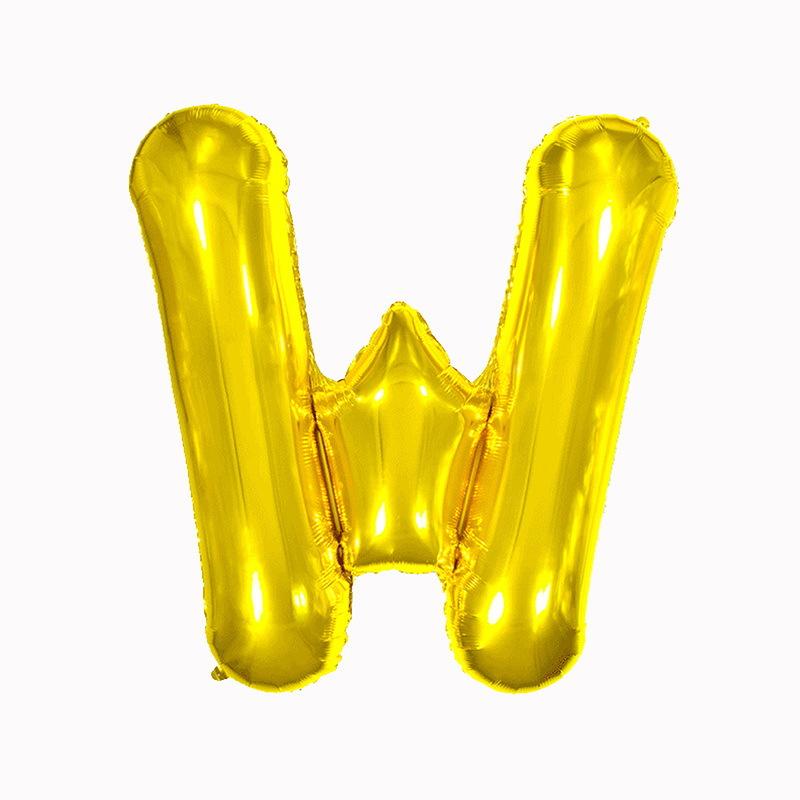 

40 Inch golden Large Foil Helium Alphabet Balloons A-Z for Birthday Anniversary Graduation New Year Party Decoration Supplies 40inch