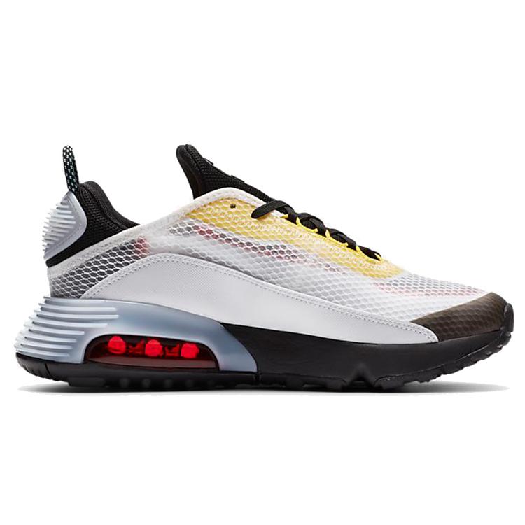 Nike Air Max 2090 White Yellow Aqua GS CJ4066-103