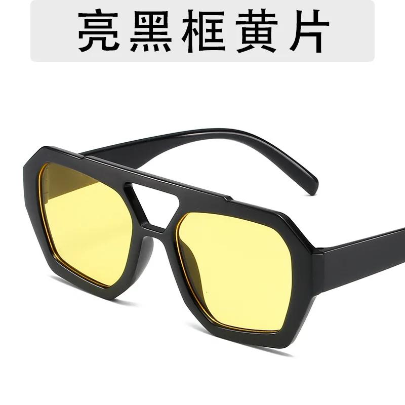 

Fashion Vintage Square Sunglasses Women For Men Sun Glasses Punk Shades Luxury Brand Designer Flat Top Shades UV400 Glasses 1PC