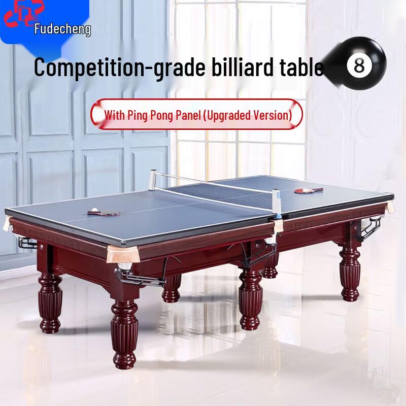 FDC 9ft Marble Billiards Table with Table Tennis Top