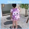 Breathable Nylon Preschool Backpack For Kids With Cute Cartoon Crocodile Design And Large Capacity