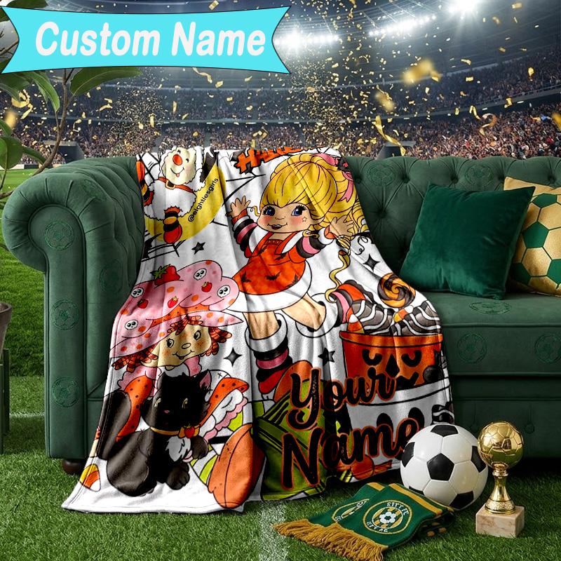 Custom Name Blanket Rainbow Adventure Blanket Bedding Blanket for Travel, Camping, Living Rooms, Offices, Sofas, Fan Christmas gift