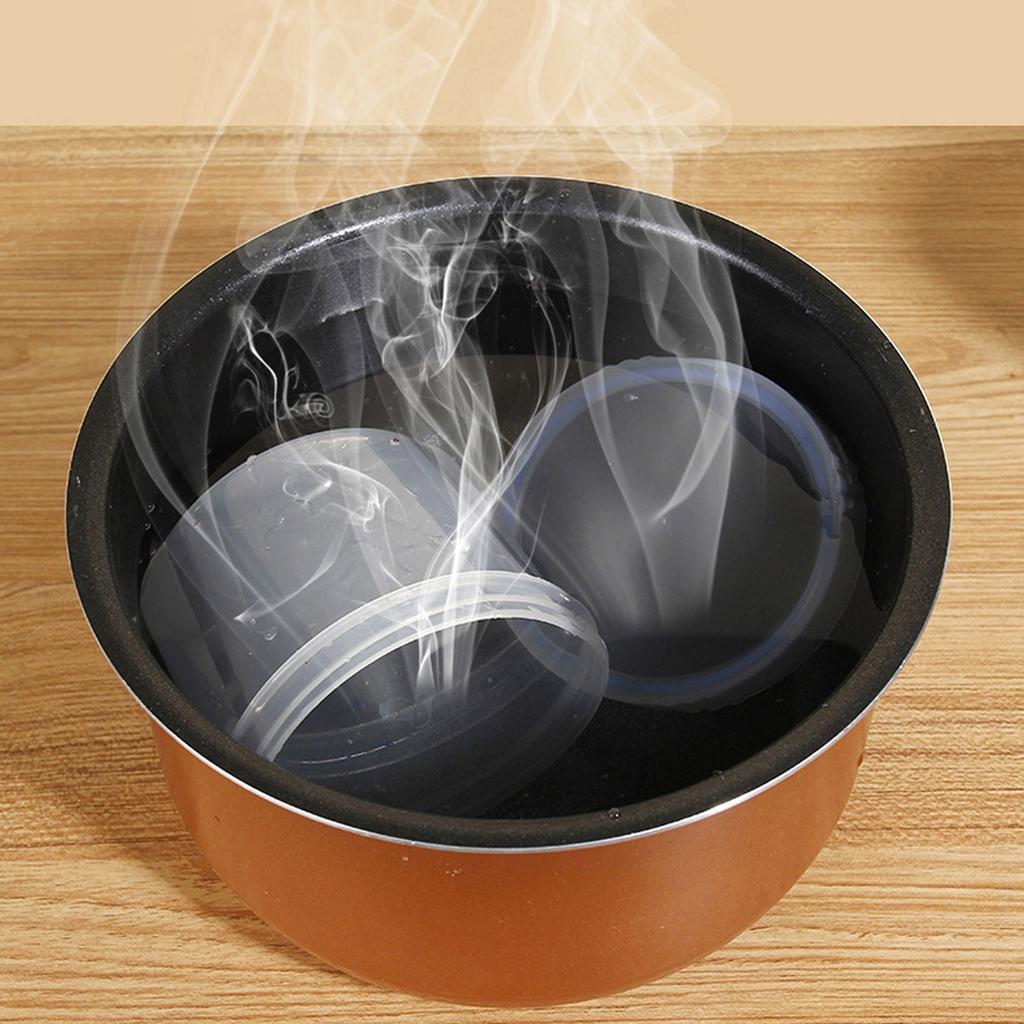 Food Storage Box Round Sealed Plastic Milk Powder Storage Tank With Scale
