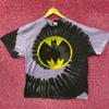 DC Batman Logo Graphic Design Tie Dye T-Shirt XL