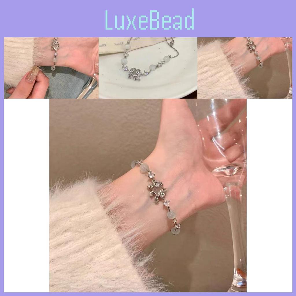 Modern Elegant Cat Eye Stone Bracelet With Delicate Zirconia Lock For Women Fashion