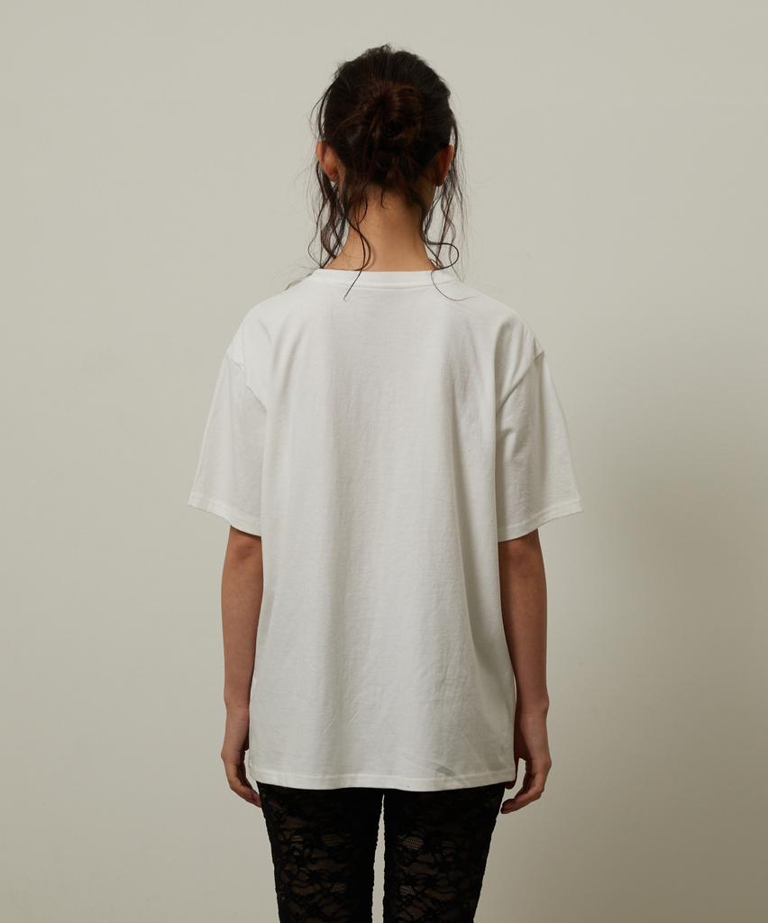 Gimeo Classic Logo Tee White