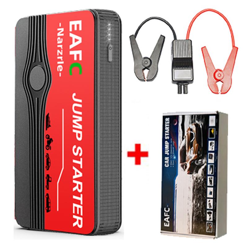 

EAFC 2000A Jump Starter Power Bank Портативное зарядное устройство для пускового устройства для аварийного автомобильного аккумулятора 6.0L/4.0L