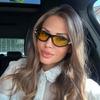 European American Fashion Cat Eye Oval Knot Uv400 Sunglasses