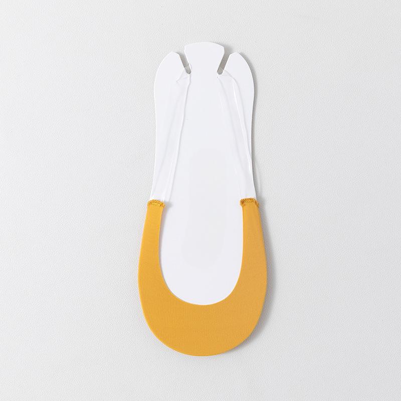 Female Summer Thin Shallow Mouth Non Slip with Half Palm Invisible Suspender Boat Socks