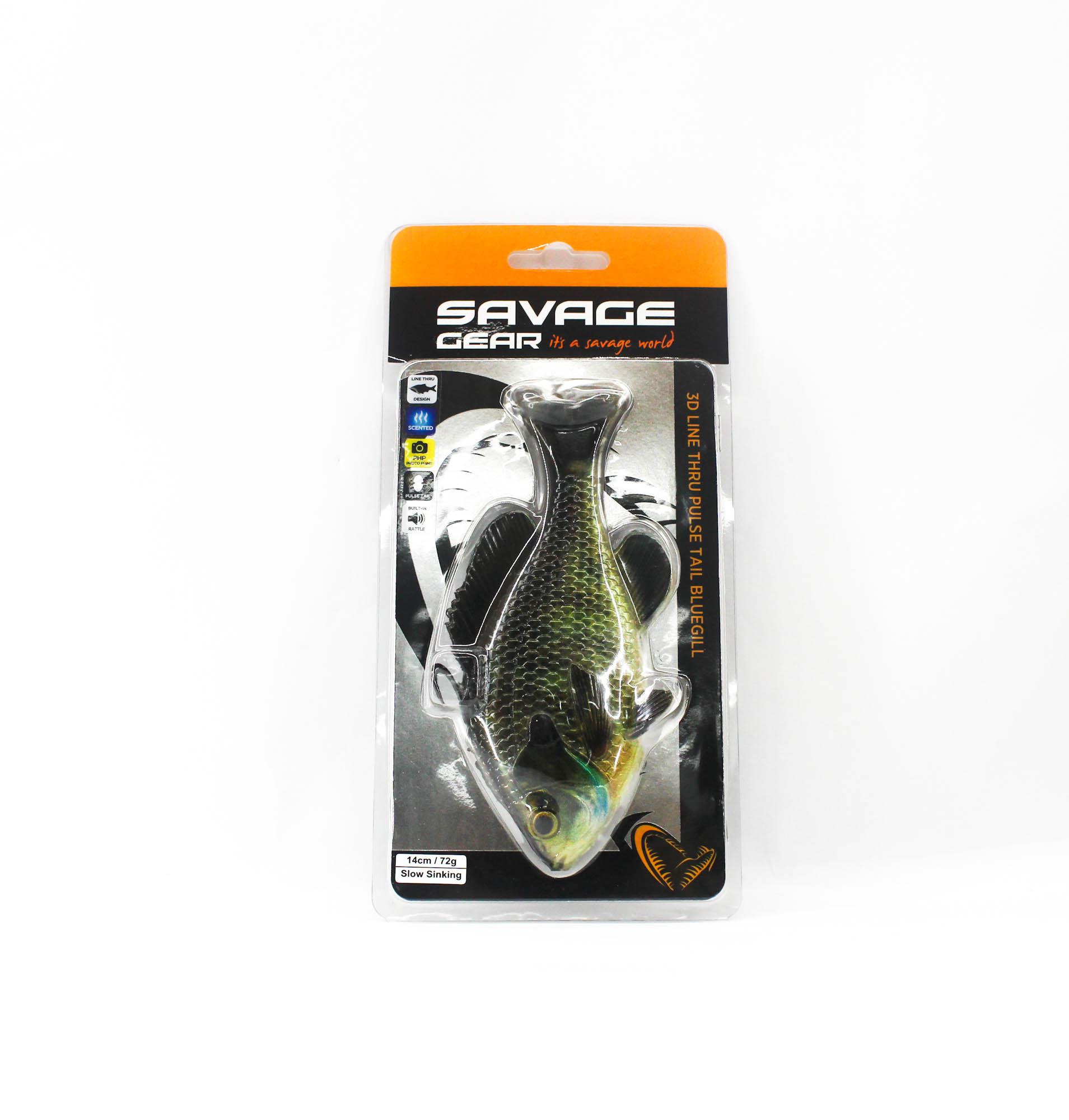 

Savage Gear 3D LT Pluse Tail SS Slow Sinking 5.5 Inch Bluegill (4106)