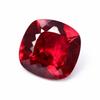 Natural Red Ruby Loose Gemstone Square Cushion Cut 14 ct for Her/Him for Jewelry Making and Crafts