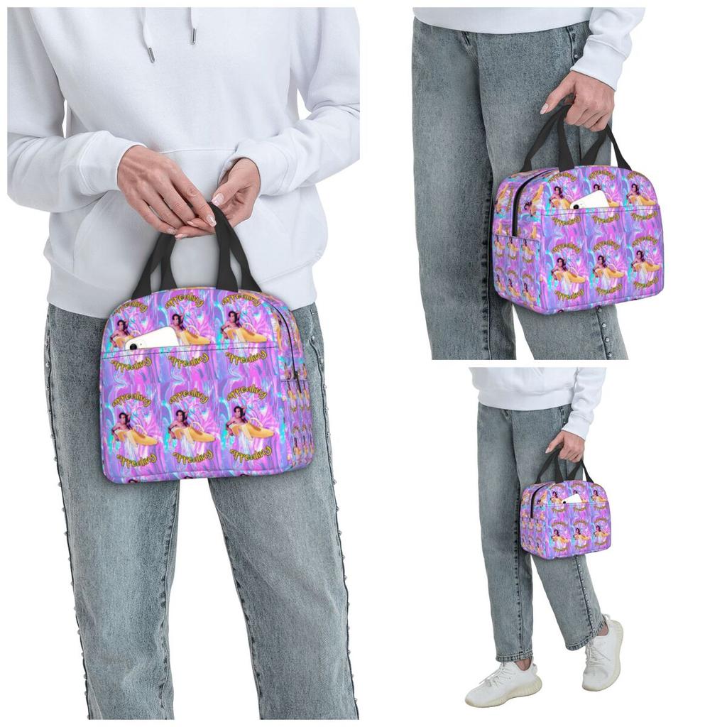 Nicholas Cage Banana Appealing Insulated Lunch Bag for Women Office Cooler Thermal Food Box Tote Portable Lunch Boxes Container
