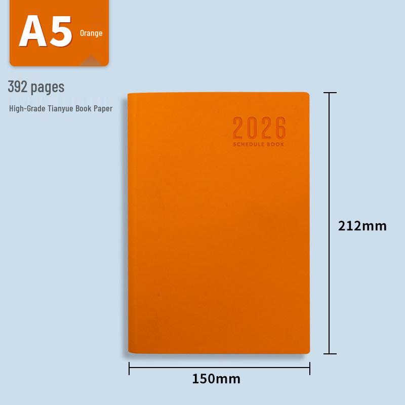 2026 Daily Planner & Business Notebook Set with Gift Box